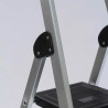 ESCALERA ALUMINIO REFORZADA AIRMEC 4 PELDANOS 120 MM