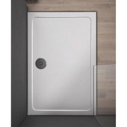 PLATO DUCHA LIGERO CARGA MINERAL BLANCO BENOTTI 140X70X3CM