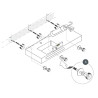 LAVABO SUSPENDIDO CARGA MINERAL 120X46CM SERIE ANETO A LA IZQUIERDA BENOTTI