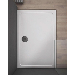 PLATO DUCHA LIGERO CARGA MINERAL BLANCO BENOTTI 180X70X3CM