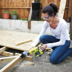 SIERRA SABLE A BATERIA 18V ONE RYOBI 1X40AH