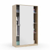 ARMARIO 2P CORREDERAS 200X120X50CM RCANADIAN BLANCO ARTIK MOMI