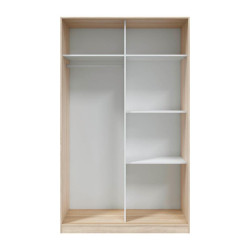 ARMARIO 2P CORREDERAS 200X120X50CM RCANADIAN BLANCO ARTIK MOMI
