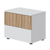 MESITA 2 CAJONES 415X50X34CM BLARTIK NATUR MOMI