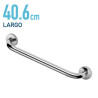 ASA DE BANO INOX 304 BENOTTI 25X406CM