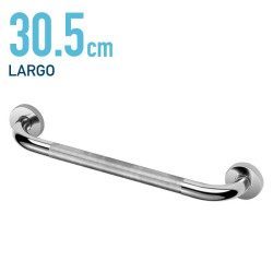 ASA DE BANO ANTIDESLIZANTE INOX 304 BENOTTI 25X305CM