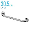 ASA DE BANO ANTIDESLIZANTE INOX 304 BENOTTI 25X305CM