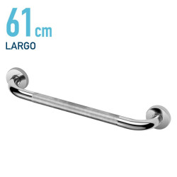 ASA DE BANO ANTIDESLIZANTE INOX 304 BENOTTI 25X61CM
