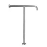 BARRA DE APOYO PARED SUELO INOX 304 BENOTTI 733X559X32CM