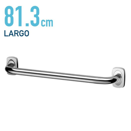 ASA DE BANO INOX 304 BENOTTI 25X813CM