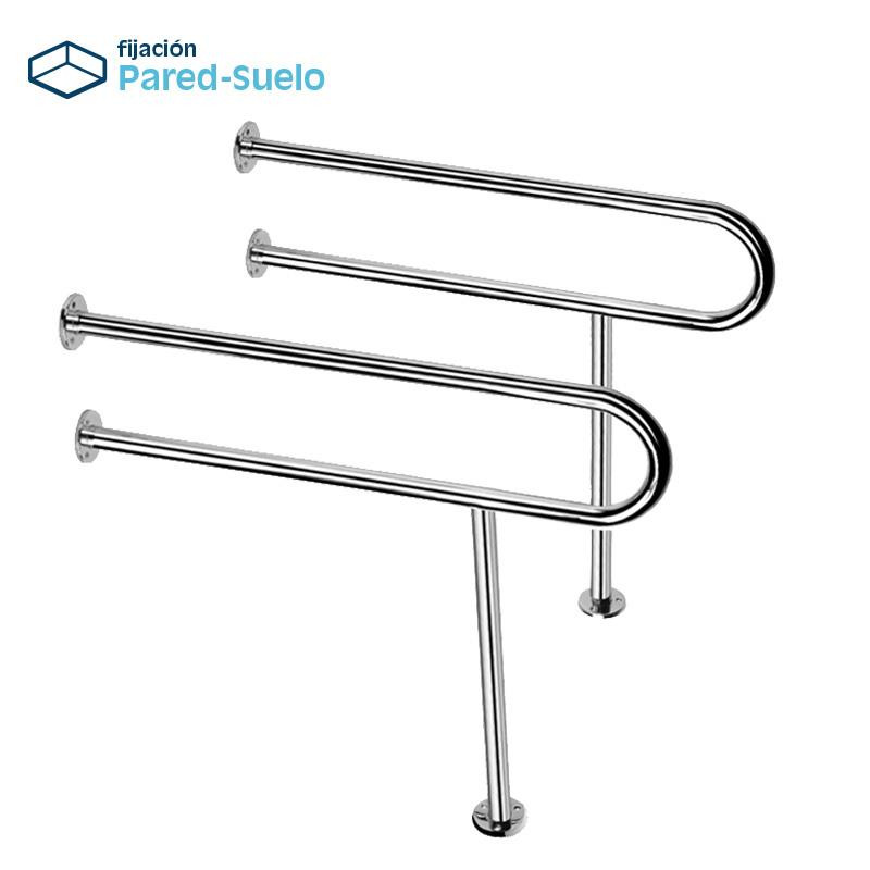 BARANDILLA DE APOYO INOX BENOTTI 771X809X32CM