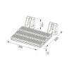 ASIENTO DE DUCHA ABATIBLE BENOTTI 32X335X11CM