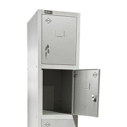 TAQUILLA METALICA GRIS 5 PUERTAS 1800X300X500MM AIRMEC