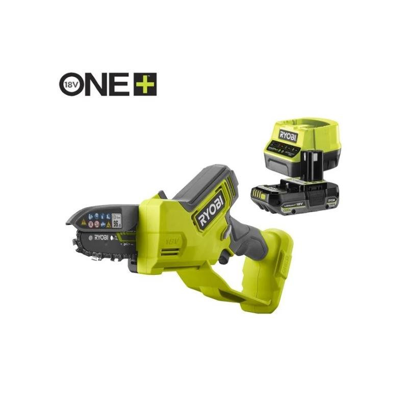 MOTOSIERRA DE PODAR 18V SIN ESCOBILLAS 10CM ONE RYOBI 1X 20AH