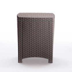 SET DE JARDIN 2 SILLONES MESA SERIE LIDO TERRACE TAUPE BICA