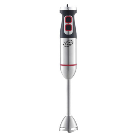 BATIDORA DE MANO INOX 1700W CUCHILLA PICA HIELO LARRYHOUSE