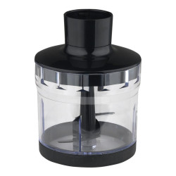 BATIDORA DE MANO INOX 1700W CON ACCESORIOS CUCHILLA PICA HIELO LARRYHOUSE