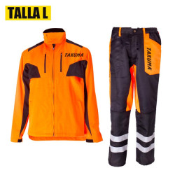 PACK PANTALON CHAQUETA DESBROZADORA TALLA L TAKUMA