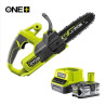 MOTOSIERRA COMPACTA 18V ESPADA 20CM ONE RYOBI 1X 4AH