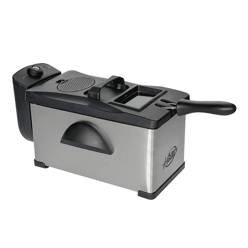 FREIDORA INOX 3 LITROS LARRYHOUSE 2000W