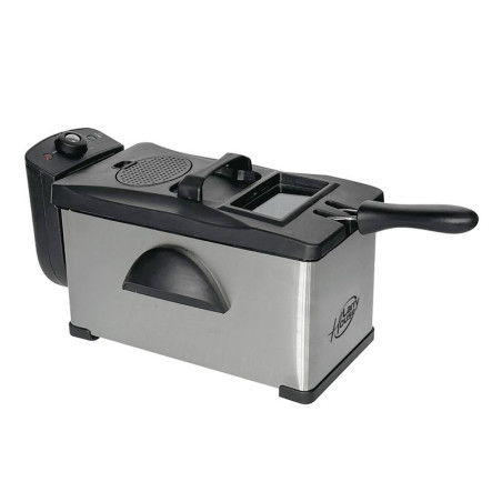 FREIDORA INOX 3 LITROS LARRYHOUSE 2000W