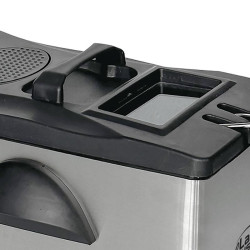 FREIDORA INOX 3 LITROS LARRYHOUSE 2000W