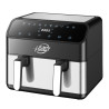 FREIDORA DE AIRE CALIENTE DOBLE DIGITAL 4242 LITROS LARRYHOUSE 2000W