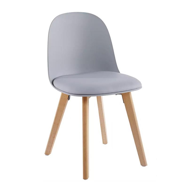 SILLA ESTILO ESCANDINAVO GRIS SERIE MARCUS MOMI 46X44X79 CM