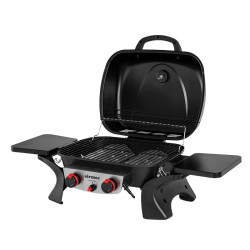 BARBACOA GAS SOBREMESA SERIE TEJEDA AIRMEC 2 FUEGOS