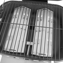 BARBACOA GAS SOBREMESA SERIE TEJEDA AIRMEC 2 FUEGOS
