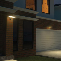 LUZ SOLAR LED CON SENSOR AIRMEC 2000 LUMENS 15W