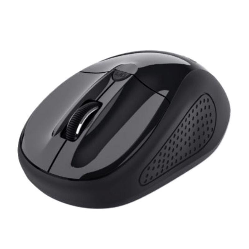 RATON OPTICO INALAMBRICO 800 1600DPI 4 BOTONES Y RUEDA DESPL NEGRO TRUST