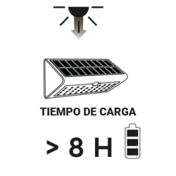 APLIQUE SOLAR LED LUZ FRIA AIRMEC 5W 980 LUMENS