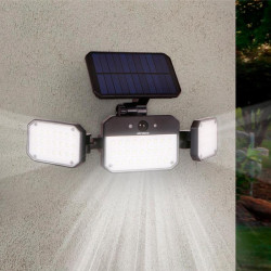 FOCO SOLAR LED LUZ FRIA AIRMEC 33W 300 LUMENS