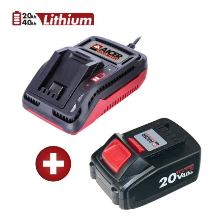 PACK CARGADOR BATERIA 20V 4AH ONLYONE AICER