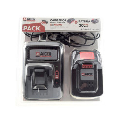 PACK CARGADOR BATERIA 20V 4AH ONLYONE AICER