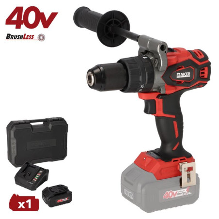 TALADRO PERCUTOR SIN ESCOBILLAS 40V 1X 20AH AICER
