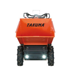 CARRETILLA ELECTRICA DE 4 RUEDAS CON DUMPER TAKUMA 1000 KGS 2X800W