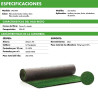 CESPED ARTIFICIAL SERIE ECO DONNA GARDEN 20MM 2X5MTS
