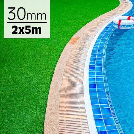 CESPED ARTIFICIAL SERIE ECO DONNA GARDEN 30MM 2X5MTS