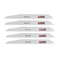 SEGUETA SABLE BI METAL 5 PCS 225MM AICER