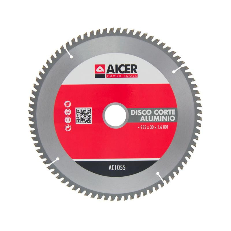 DISCO CORTE ALUMINIO 255X30X16 80T AICER