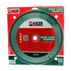 DISCO CORTE ALUMINIO 255X30X16 80T AICER