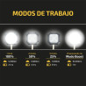 FOCO LED CON TRIPODE PAMACON 100W 10000 LUMENS