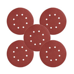 PACK 5 LIJA 150MM GR80 VELCRO AICER