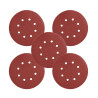 PACK 5 LIJA 150MM GR80 VELCRO AICER