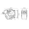 ENROLLADOR MANGUERA AIRE PARED FARGO TOOLS 101 MTS