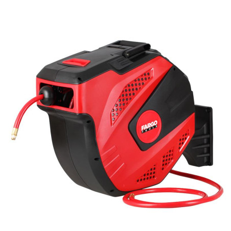 ENROLLADOR MANGUERA AIRE HYBRID FARGO TOOLS 202 MTS