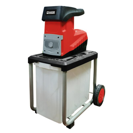 TRITURADOR DE RAMAS POR CUCHILLAS 50 L AICER 2800 W