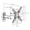 SOPORTE DE TELEVISION EXTENSIBLE 13 43 LARRYHOUSE